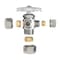 Thrifco Plumbing 1-1/4 Inch x 12 Inch 17 Gauge Chrome Plated Brass Tubular Extension 4402833 - alternate 2